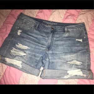 American Eagle jean shorts size 18